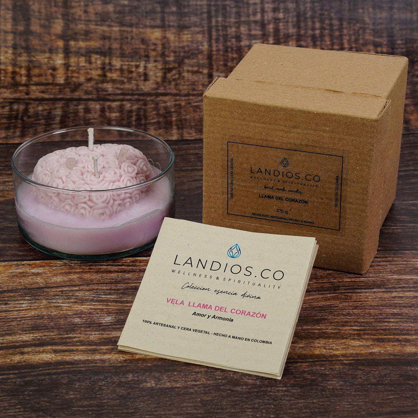 Kit Santuario de Calma (3 Velas)