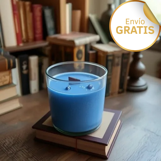 Luz de Evolución - Sándalo & Vainilla - Cera de Palma 100% Natural