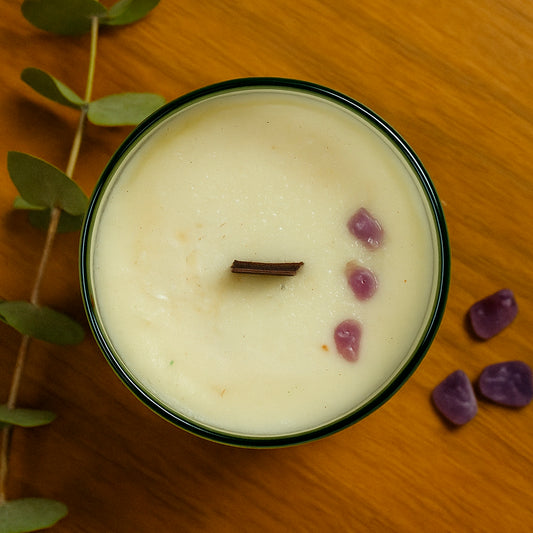 Luz de Vitalidad - Lavanda & Eucalipto - Cera 100% Soya Natural