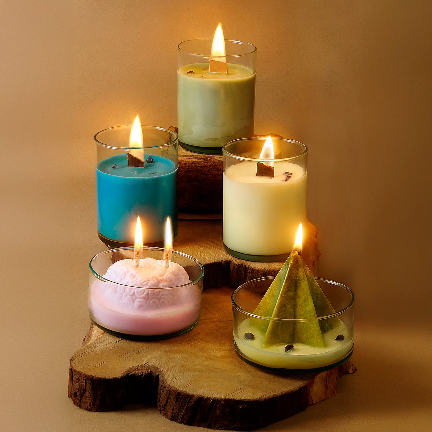 Luz de Vitalidad - Lavanda & Eucalipto - Cera 100% Soya Natural