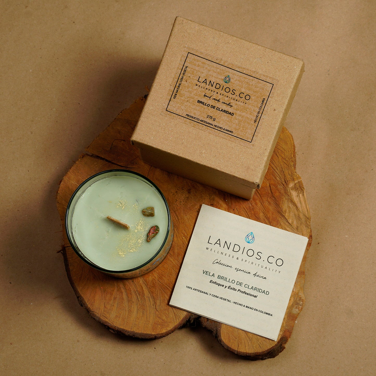 Brillo de Claridad - Romero y limón - Cera Soya y Abejas, 100% natural